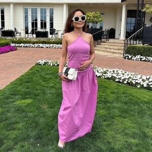 Zara Voluminous Midi Dress - M BNWT